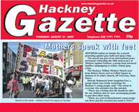 Million Mothers March Hackney Songololo